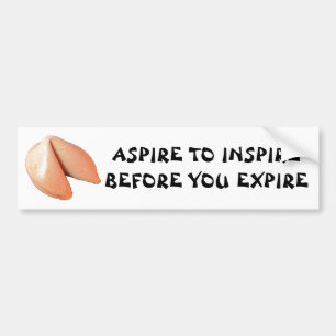 Autocollant De Voiture Aspirez pour inspirer avant que vous expiriez