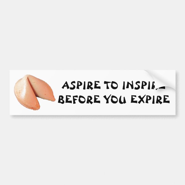 Autocollant De Voiture Aspirez pour inspirer avant que vous expiriez (Devant)