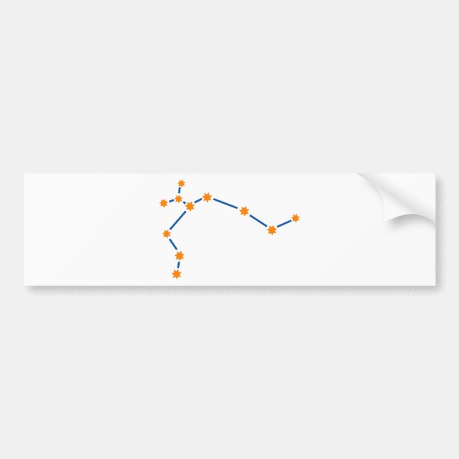 Autocollant De Voiture astronomy-aquarius-2 (Devant)