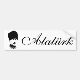 Autocollant De Voiture Ataturk