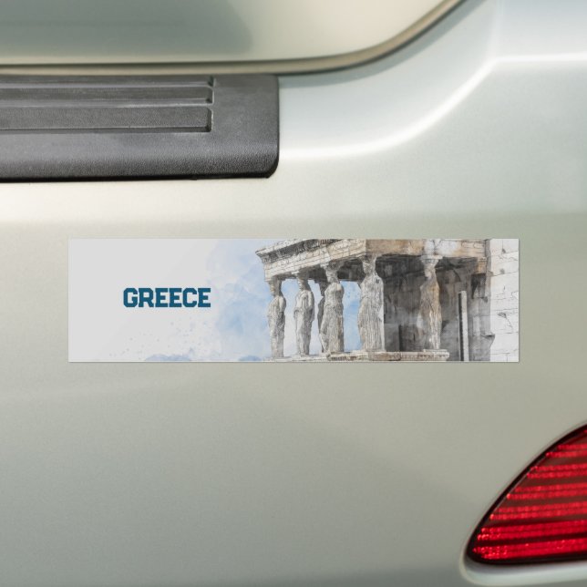Autocollant De Voiture Athens (En voiture)