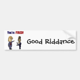 Autocollant De Voiture Atout drôle mettant le feu à la bande dessinée