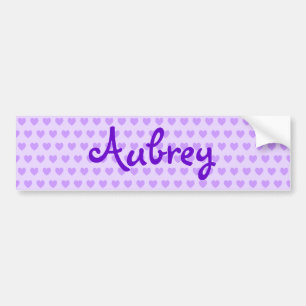 Autocollant De Voiture Aubrey en violet