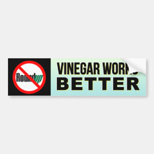 Autocollant De Voiture Aucun rassemblement - le vinaigre fonctionne un