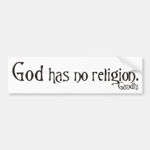 Autocollant De Voiture Aucune religion