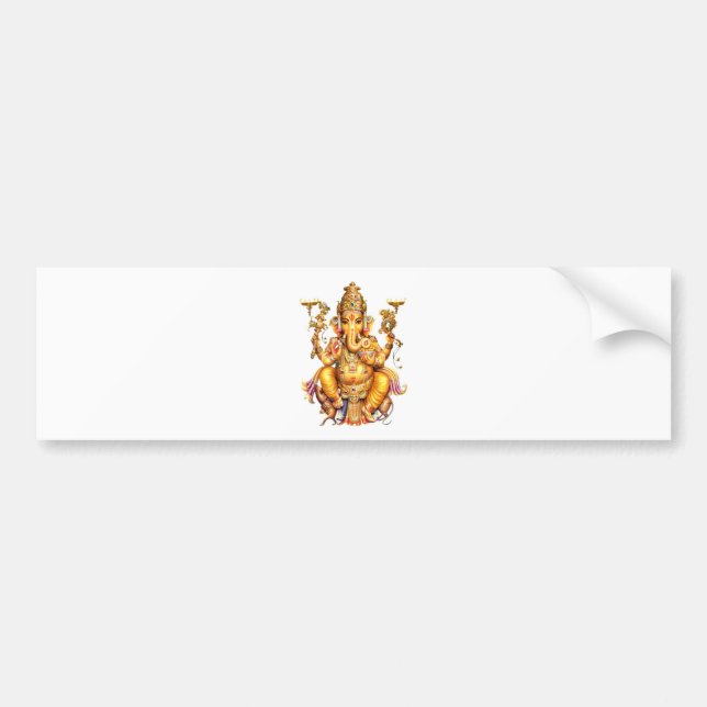 AUTOCOLLANT DE VOITURE AURA DE GANESH (Devant)