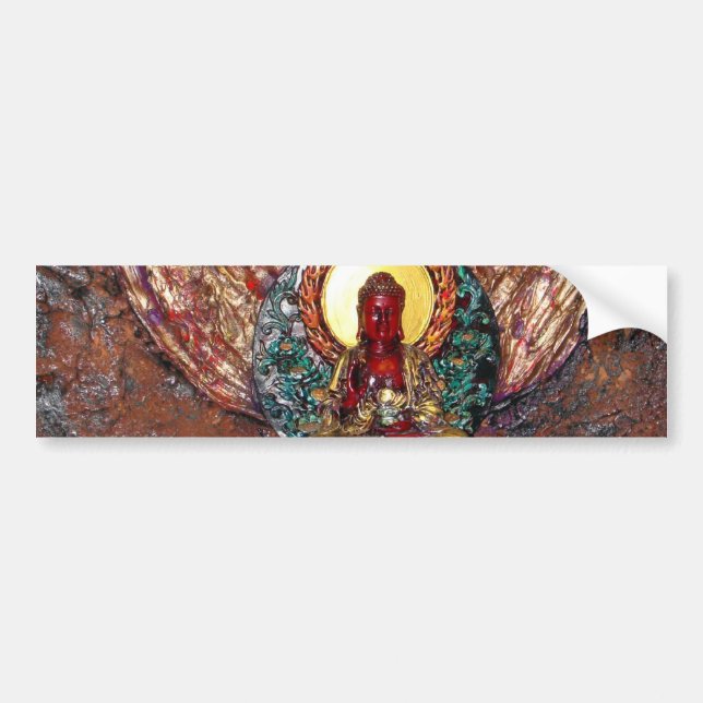 Autocollant De Voiture Autel Bumpsticker de Bouddha (Devant)