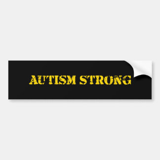 Autocollant De Voiture Autisme fort