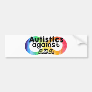 Autocollant De Voiture Autistics contre l'aba