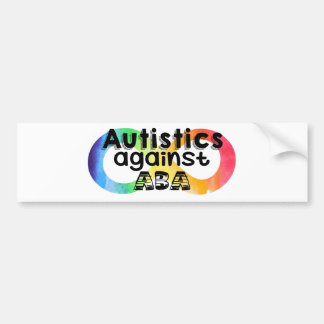 Autocollant De Voiture Autistics contre l'aba
