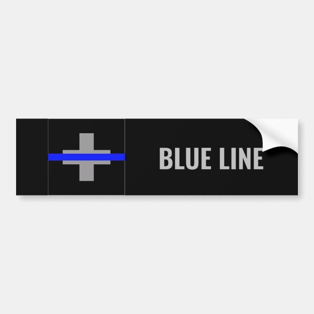 Autocollant De Voiture Autoaufkleber Ligne bleue / Sticker Ligne bleue (Devant)