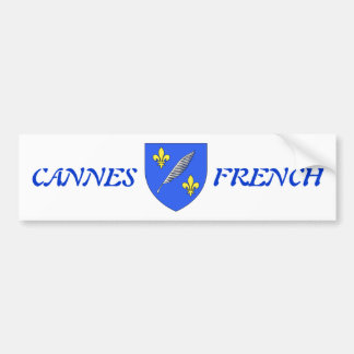 Autocollant De Voiture autocolant signalant la ville de cannes en france