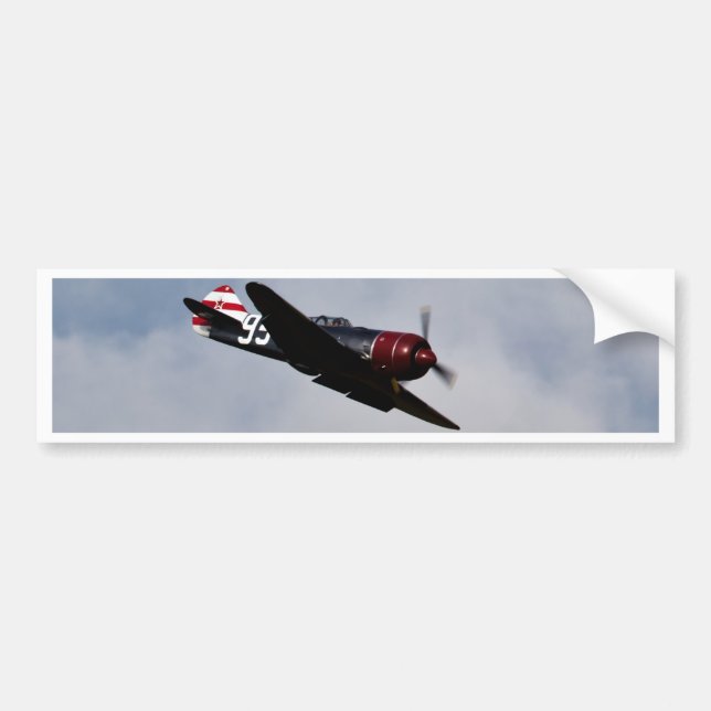 Autocollant De Voiture Avion (Devant)