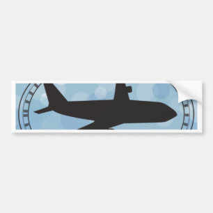 Autocollant De Voiture Avion