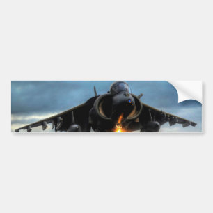 Autocollant De Voiture Avion de chasse de harrier