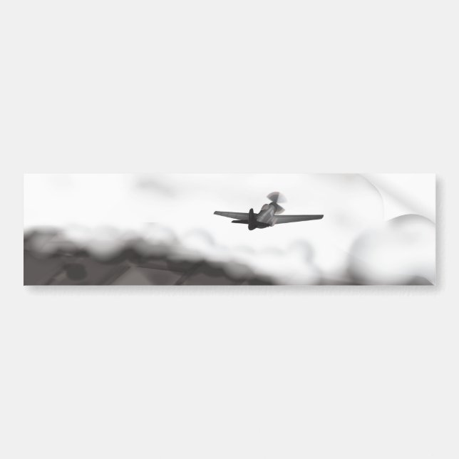 Autocollant De Voiture Avions de la Seconde Guerre mondiale (Devant)