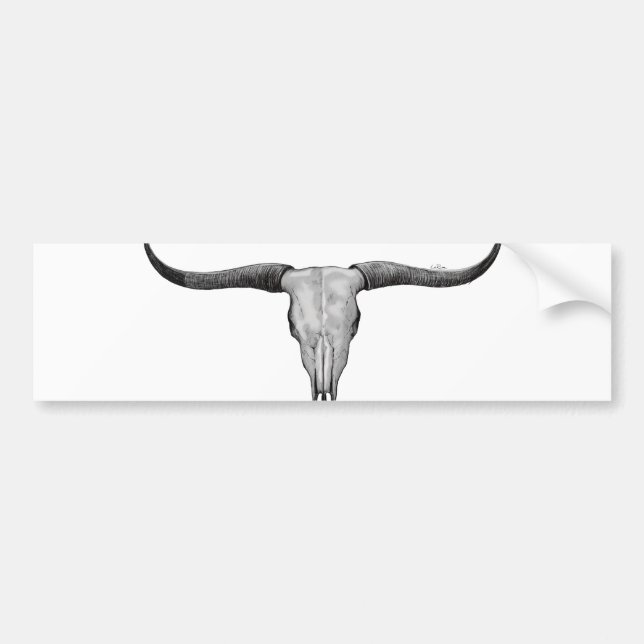 Autocollant De Voiture Aviron de Longhorn (Devant)