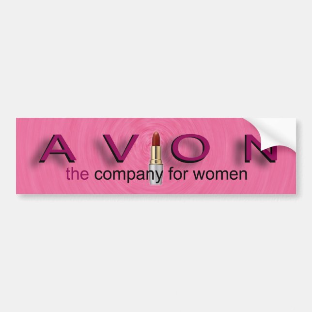 Autocollant De Voiture AVON la société pour l'adhésif pour pare-chocs (Devant)