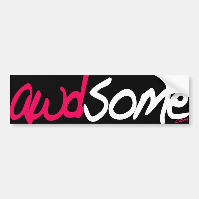 Autocollant De Voiture awdsome (Devant)