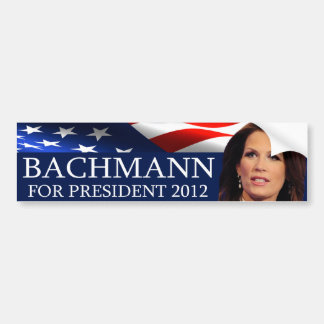 Autocollant De Voiture Bachmann pour le président 2012