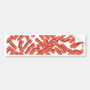 Autocollant De Voiture Bacon croustillant