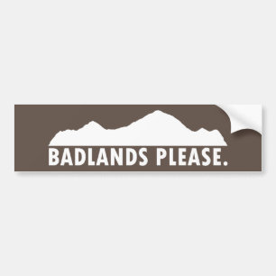 Autocollant De Voiture Badlands Prière