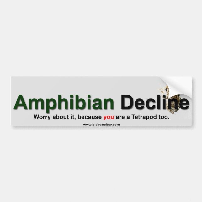 Autocollant De Voiture Baisse amphibie (Devant)