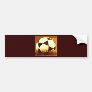 Autocollant De Voiture Balle de Football - Balle de Football