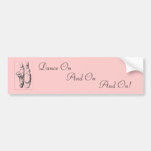 Autocollant De Voiture Ballet — En Pointe