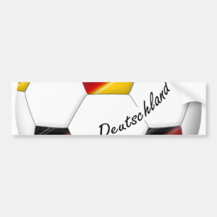 Autocollant De Voiture Ballon de FOOTBALL ALLEMAGNE equipe nationale 2014