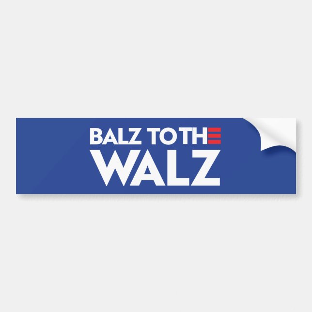 Autocollant De Voiture Balz au Walz (Devant)