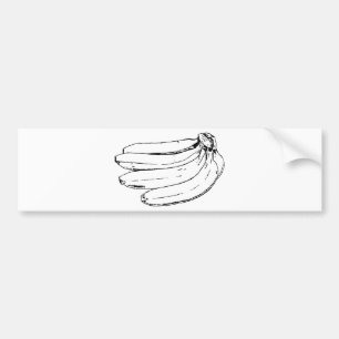 Autocollant De Voiture Bananes