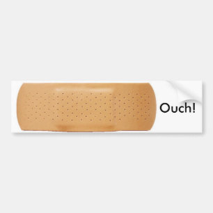Autocollant De Voiture bandaid, aïe !