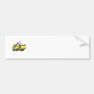 Autocollant De Voiture Bande dessinée de ondulation de chauffeur de
