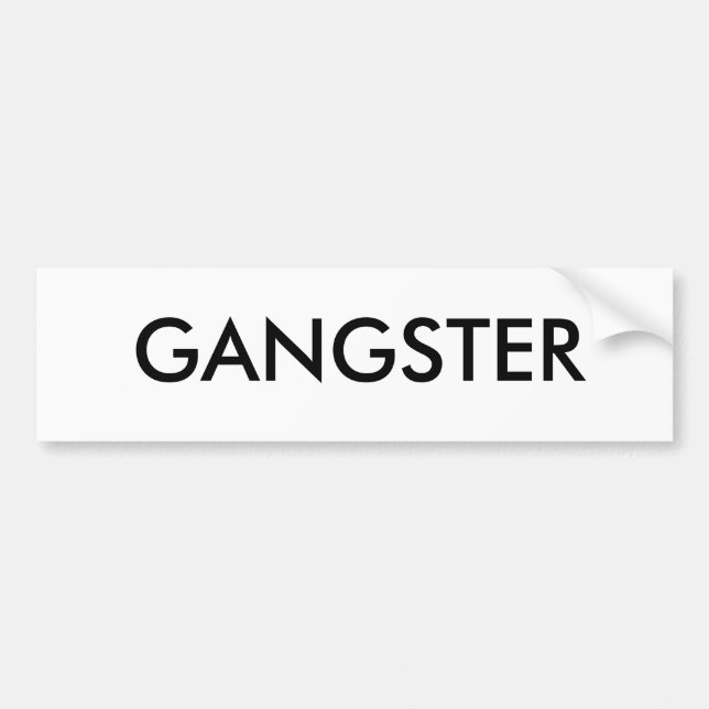 AUTOCOLLANT DE VOITURE BANDIT (Devant)