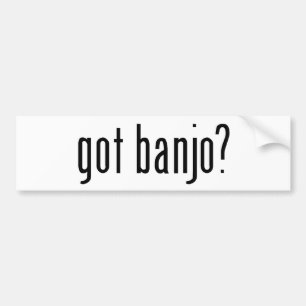 Autocollant De Voiture banjo obtenu ?