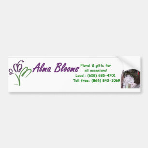 Autocollant De Voiture Bannière Blooms