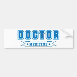 Autocollant De Voiture Bannière de docteur en médecine