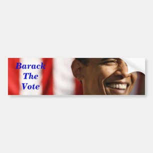 Autocollant De Voiture Barack le vote