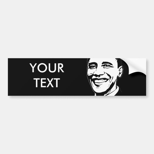 Autocollant De Voiture Barack Obama (Devant)
