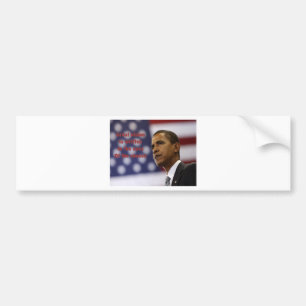 Autocollant De Voiture Barack Obama Chosen