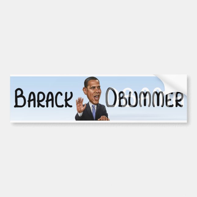 Autocollant De Voiture Barack Obummer (Devant)