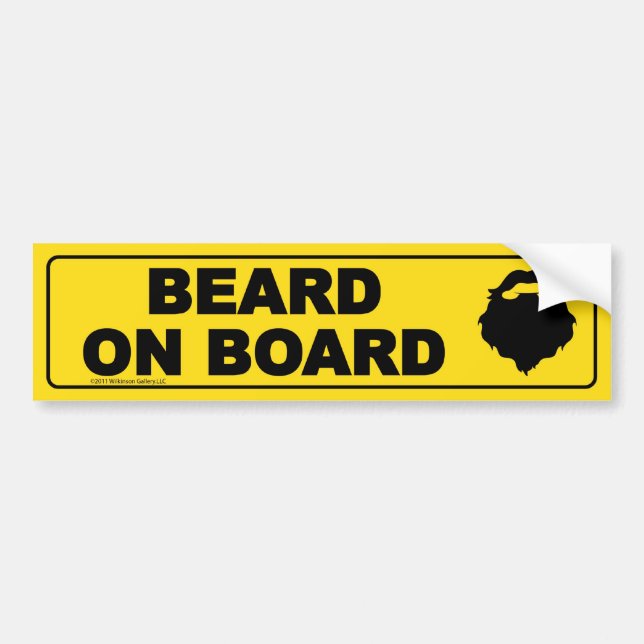 Autocollant De Voiture Barbe à bord d'adhésif pour pare-chocs (Devant)
