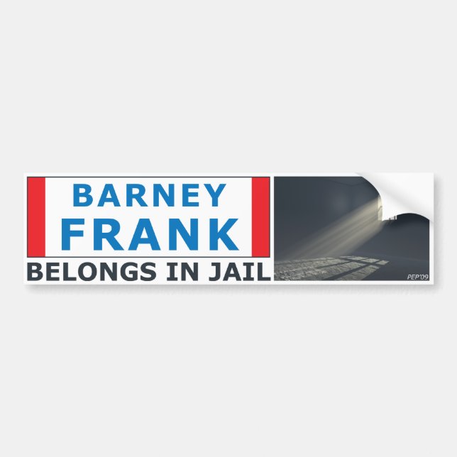 Autocollant De Voiture Barney Frank (Devant)