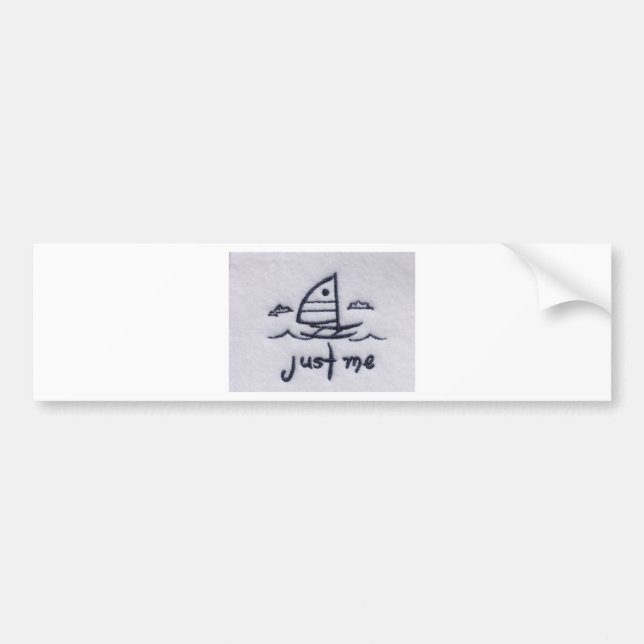 Autocollant De Voiture Bateau à voile (Devant)