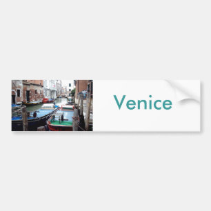 Autocollant De Voiture Bateaux à Venise