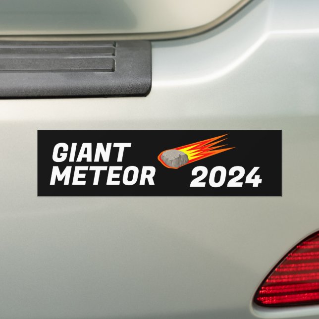 AUTOCOLLANT DE VOITURE BÂTIMENT DE BÂTIMENT GÉANT METEOR 2024 (En voiture)