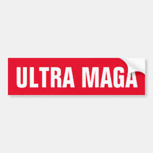 AUTOCOLLANT DE VOITURE BÂTIMENT ULTRA MAGA TRUMP PATRIOT