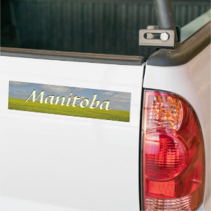 Autocollant De Voiture Bâton pare-chocs Manitoba Souvenir Manitoba
