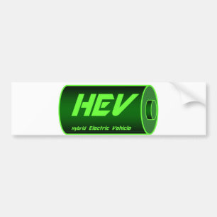 Autocollant De Voiture Batterie verte de HEV